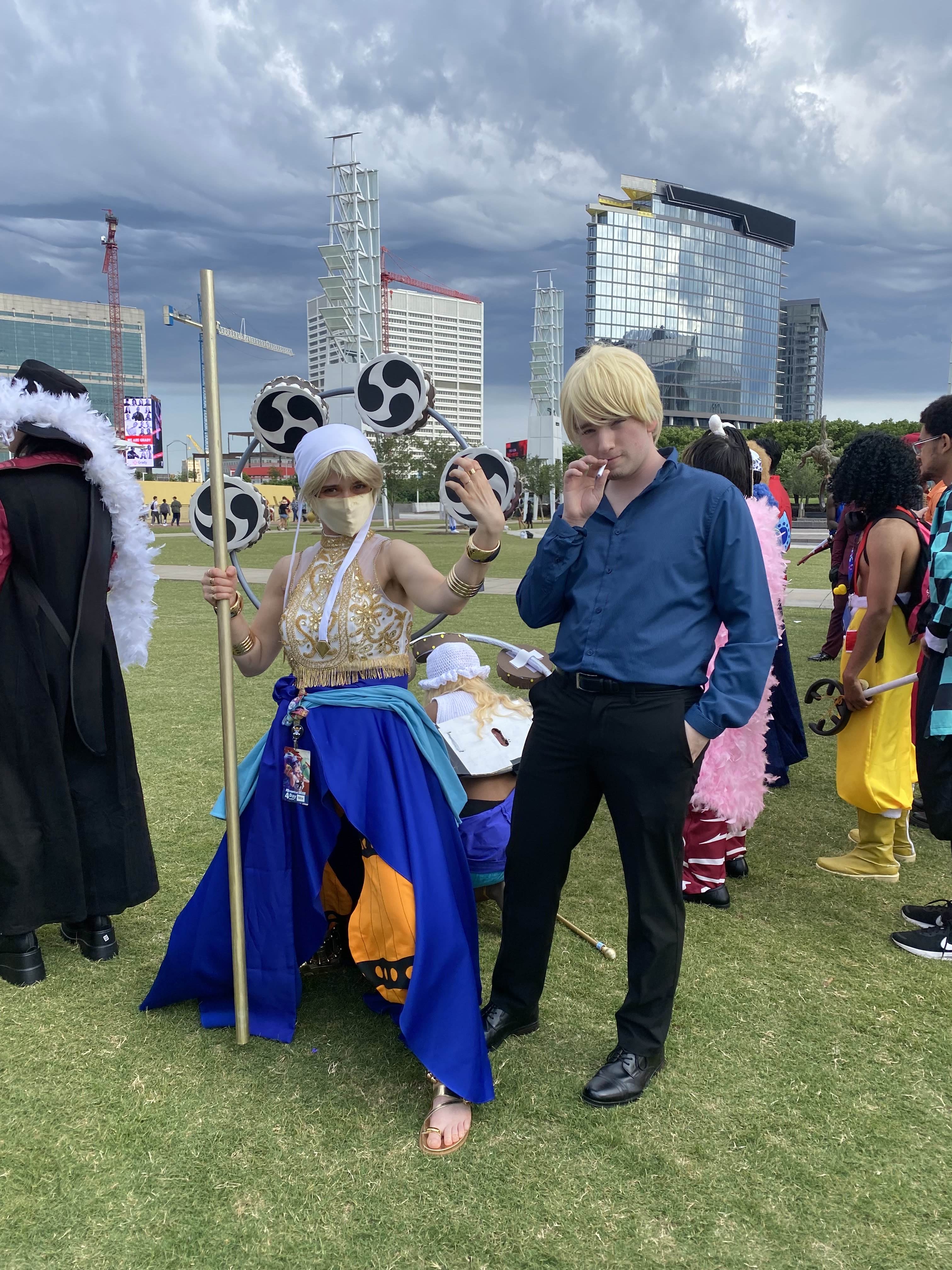 A photo of me cosplaying at a local convention