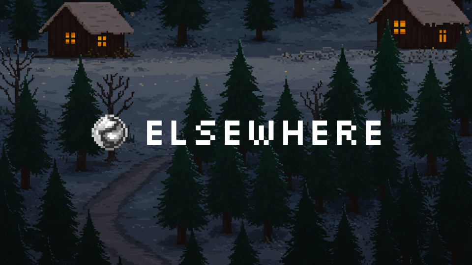 Title page of elsewhere game